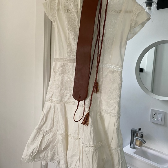 White midi dress - Picture 3 of 4